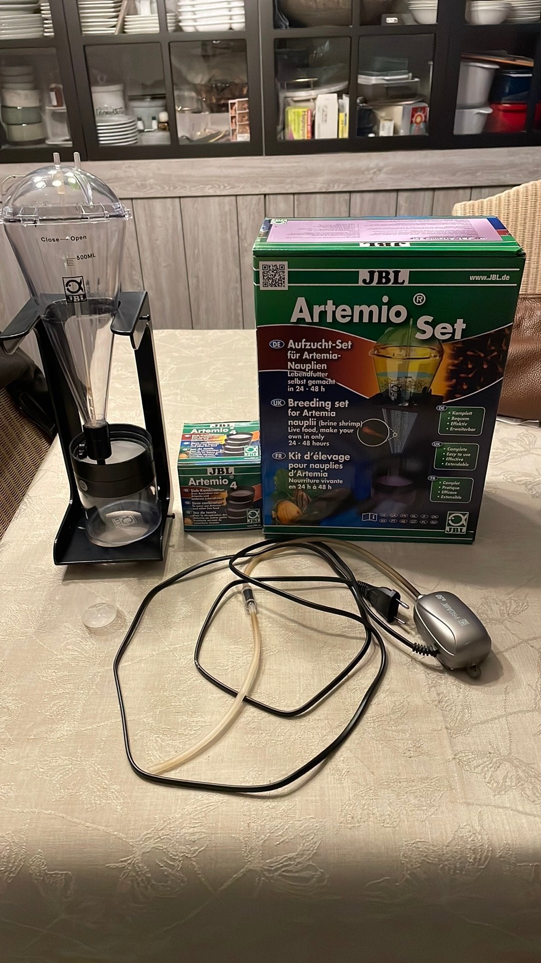 Artemio set, Dieren en Toebehoren, Ophalen, JBL, Overige typen, Inclusief deksel