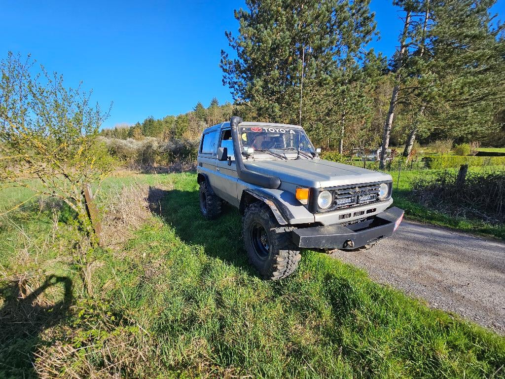 Land hzj73, Auto's, Toyota, Stof, 4200 cc, Cabriolet, 2 zetels