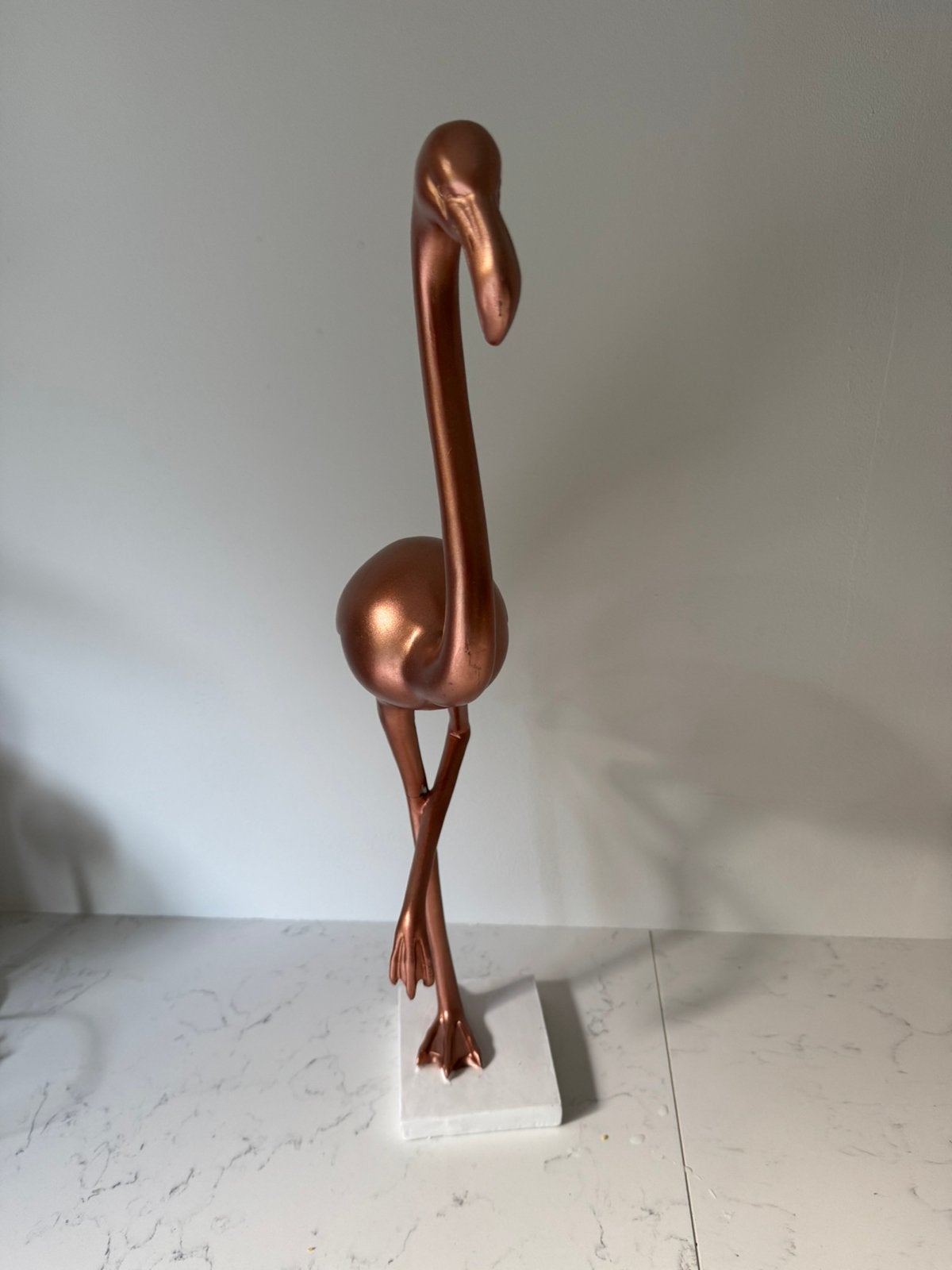 Rose Gold Flamingo  Maison du Monde, Enlèvement ou Envoi, Utilisé, Animal