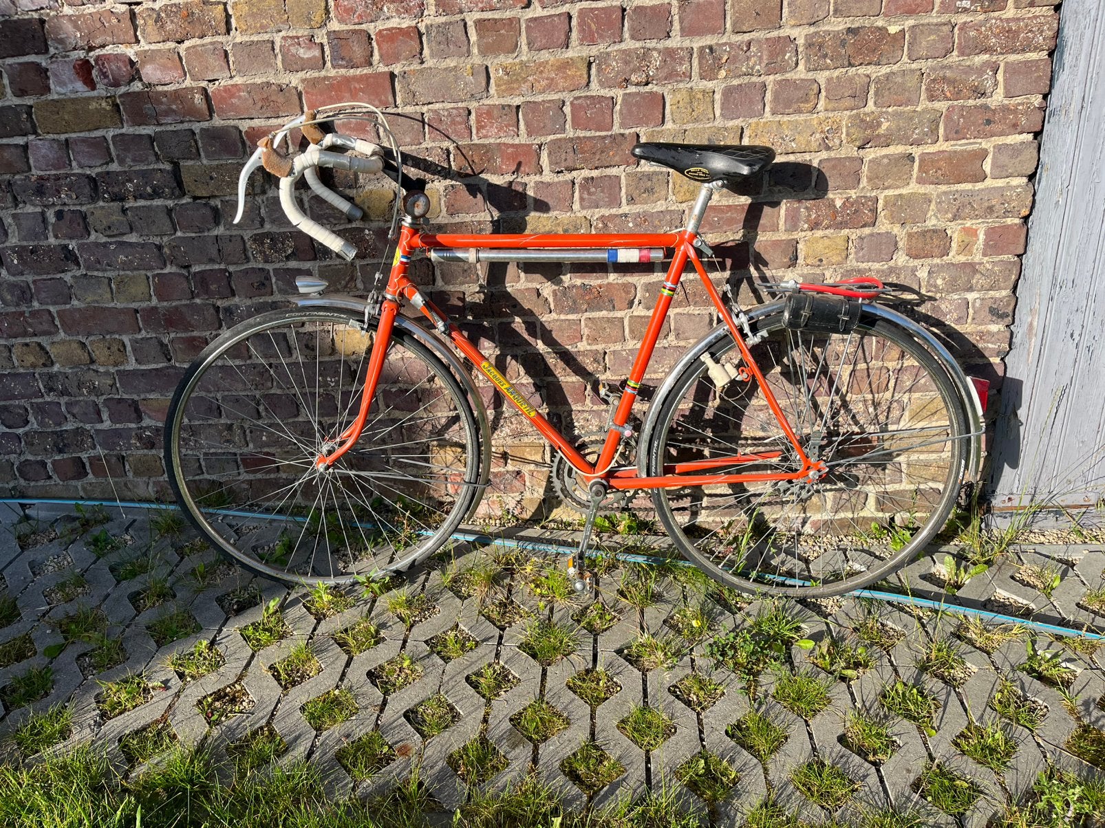 Retro Koersfiets Jacques Anquetil, Ophalen, Zo goed als nieuw
