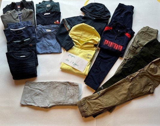 pakket kinderkledij jongen - maat 134, Kinderen en Baby's, Ophalen, Gebruikt, Jongen, Overige typen