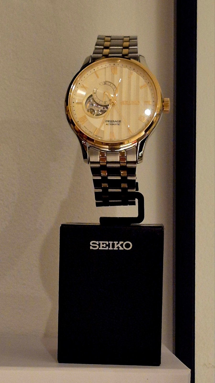 Seiko Presage Japanese garden Nieuwstaat, Ophalen of Verzenden, Breitling