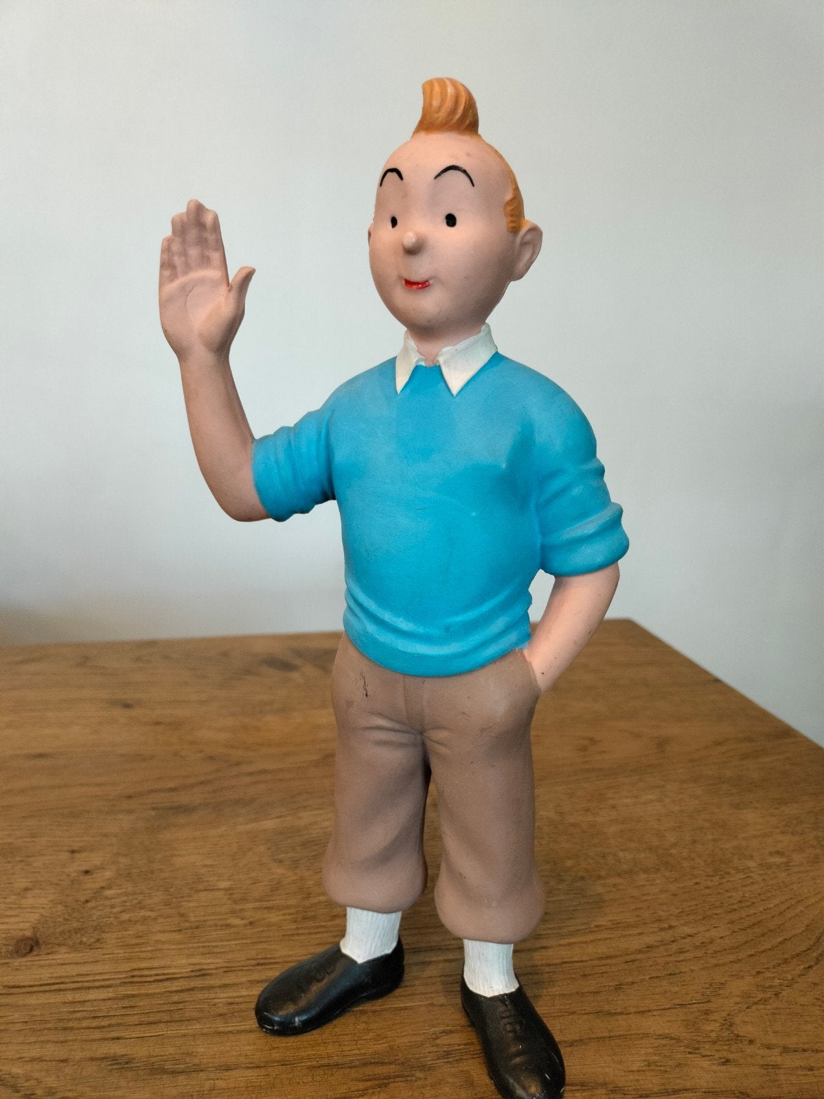 Grand pouet Tintin 1950 29 cm, Collections, Enlèvement ou Envoi, Tintin