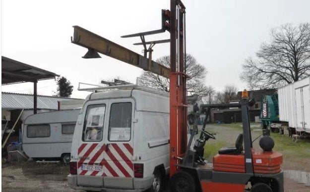 Levage Tandem , 5.5M L charge 5 T ,12 accroches  grue ., Articles professionnels, Machines & Construction | Grues & Excavatrices