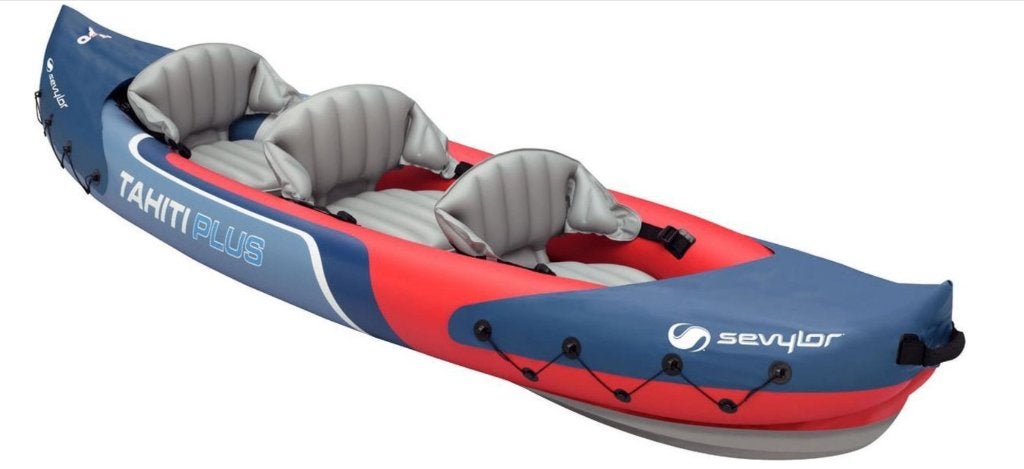 Sevylor Tahiti Plus kayak, Ophalen, Drie personen of meer, Kajak, Zo goed als nieuw