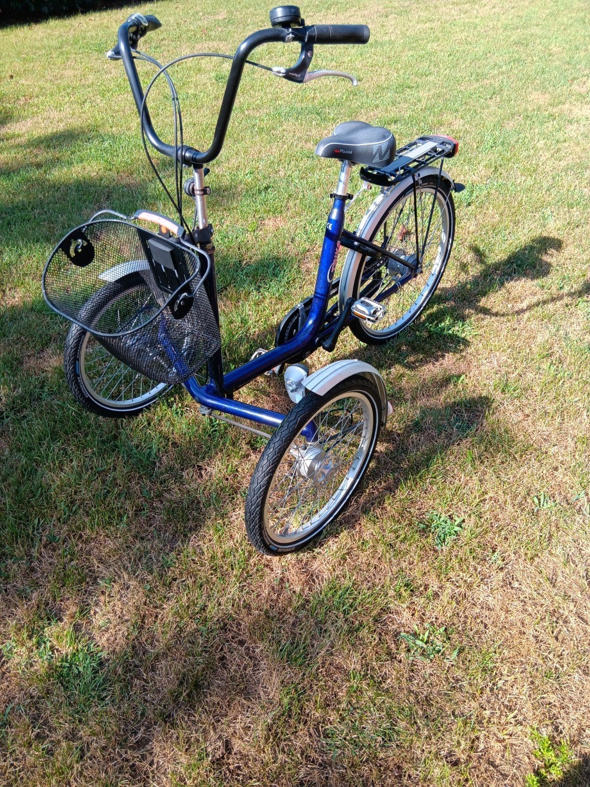 fiets driewieler, Ophalen
