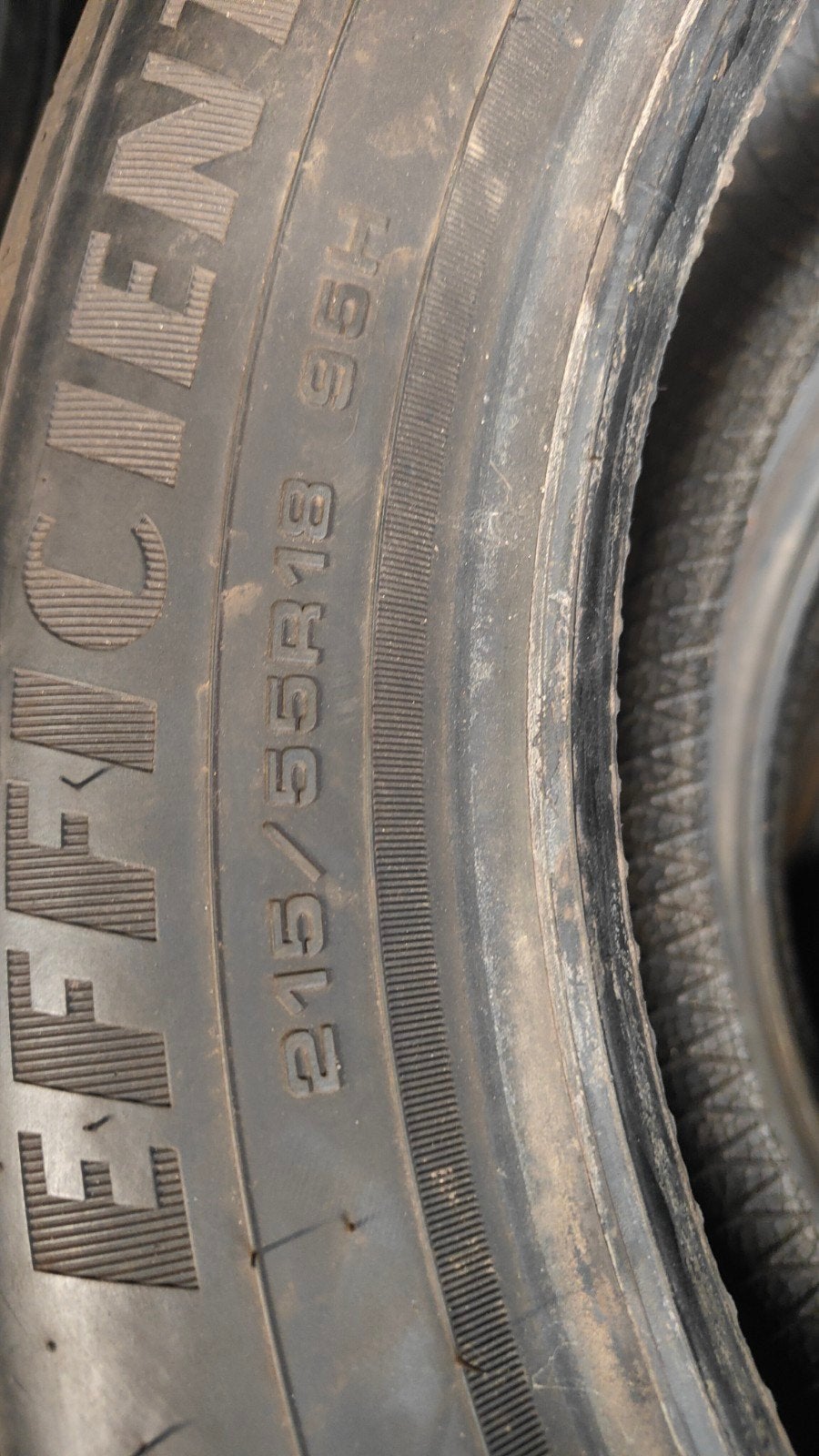 215/55r18 Goodyear 7mm 50€ per stuk met montage en balancere, Ophalen