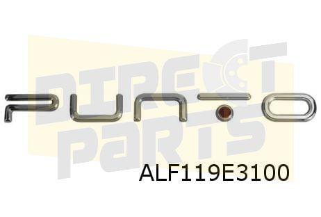 Fiat Punto embleem tekst ''Punto" achterzijde Origineel!  51, Auto-onderdelen, -, Verzenden, -, Nieuw