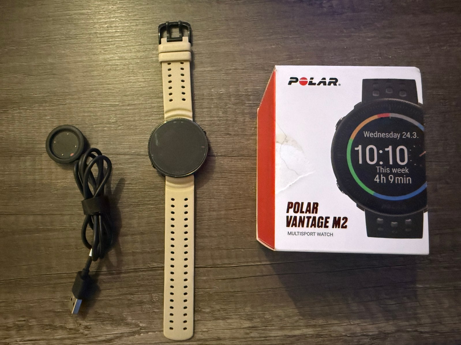 Polar vantage M2, Handtassen en Accessoires, Sporthorloges, Ophalen, Waterdicht, Conditie, Zo goed als nieuw