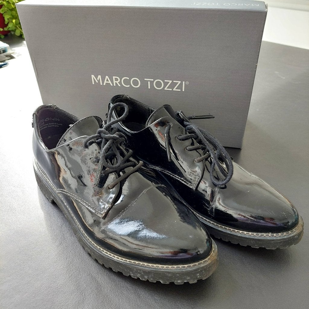 Damesschoenen maat 38, Ophalen, Zwart, Marco Tozzi, Dansschoenen