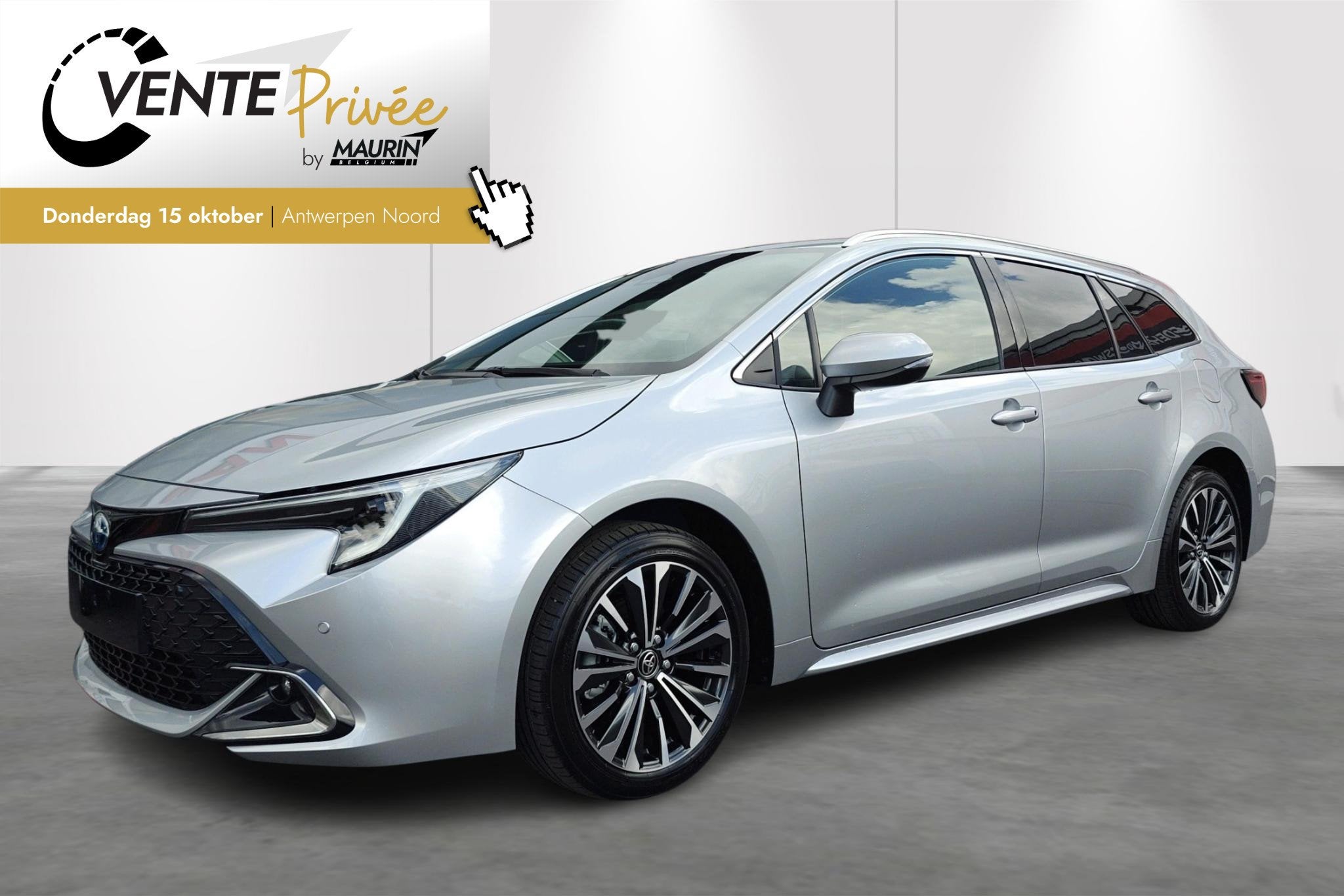 Toyota Corolla Touring Sports 1.8 Hybrid Style e-CVT + Tech, Autos, Argent ou Gris, 750 kg, Corolla, 5 portes