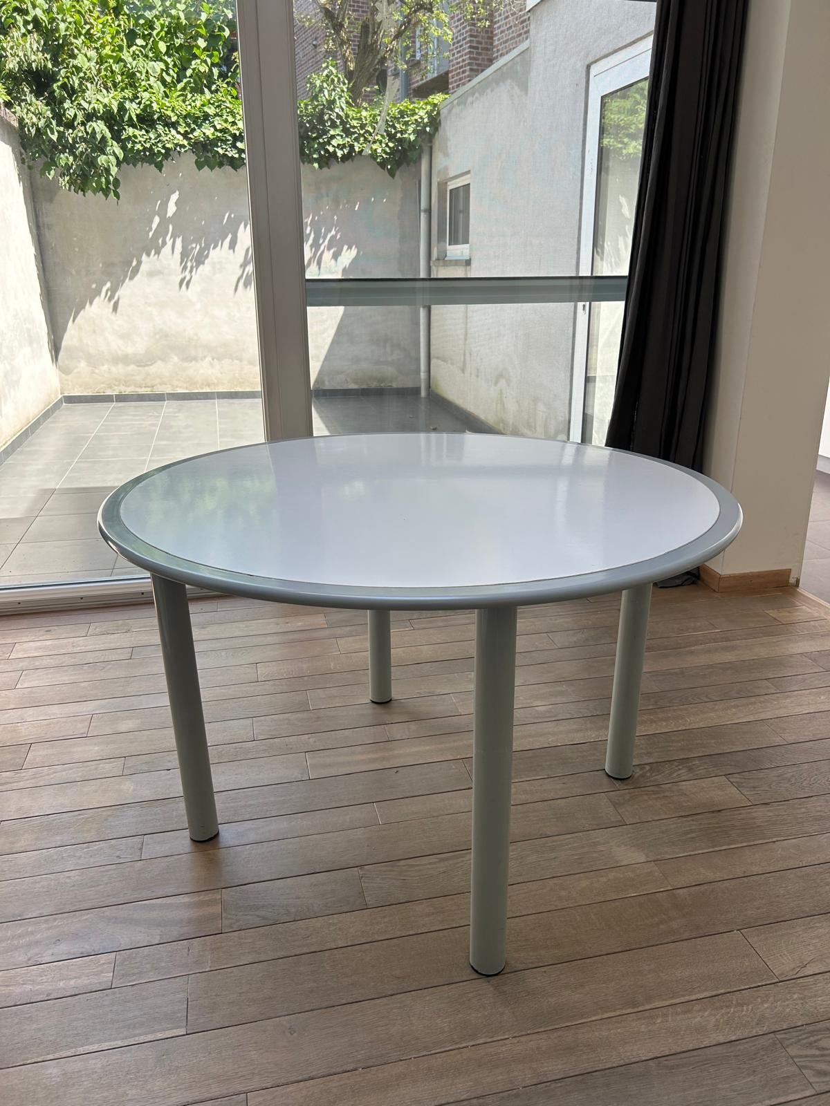 Eettafel 4 personen, Huis en Inrichting, Ophalen, Gebruikt, Rond, Vier personen