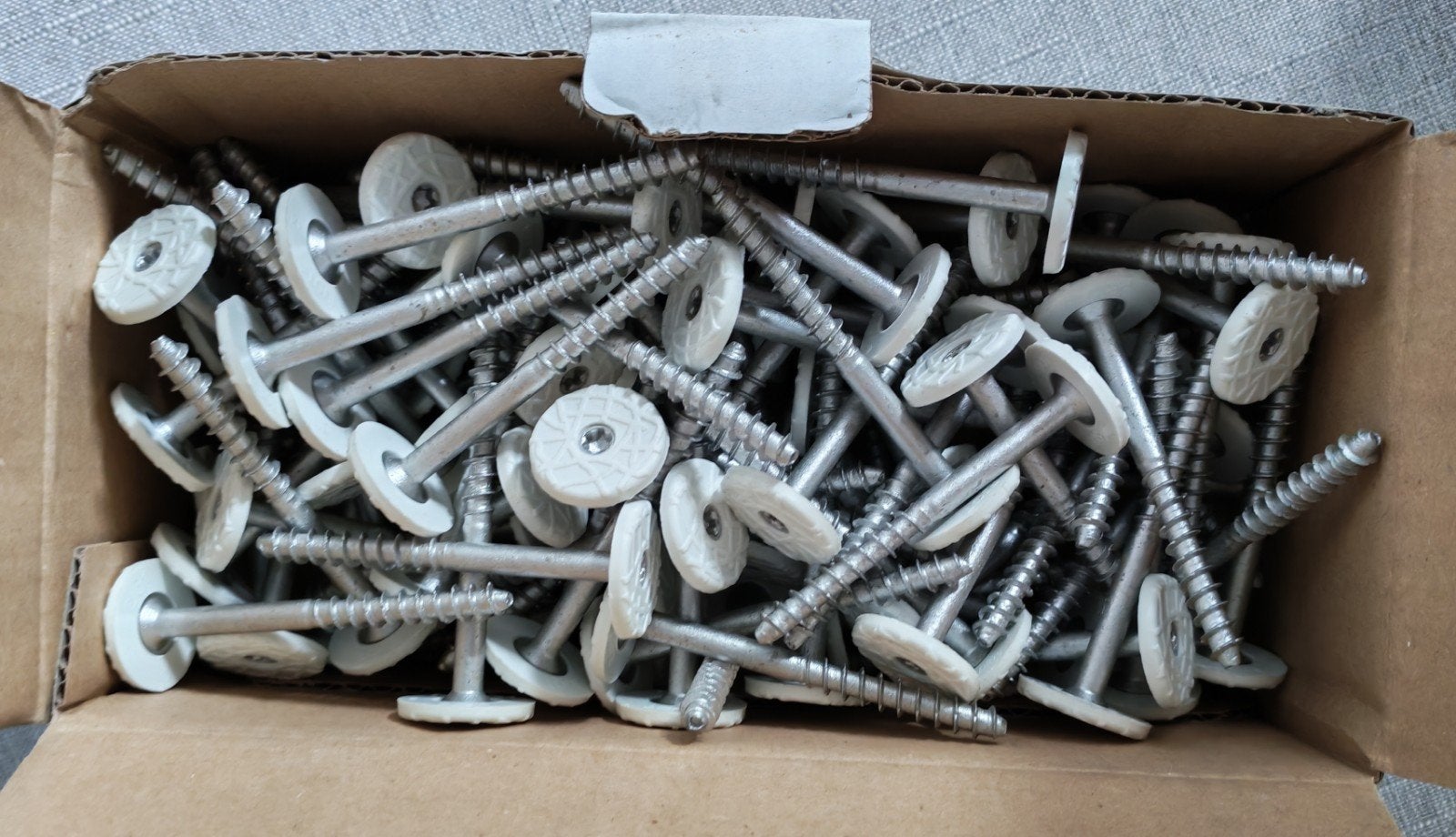 de vis à béton Knauf Insulation DDS Plus 75 mm, réf 416798, Doe-het-zelf en Bouw, IJzerwaren en Bevestigingsmiddelen, Ophalen