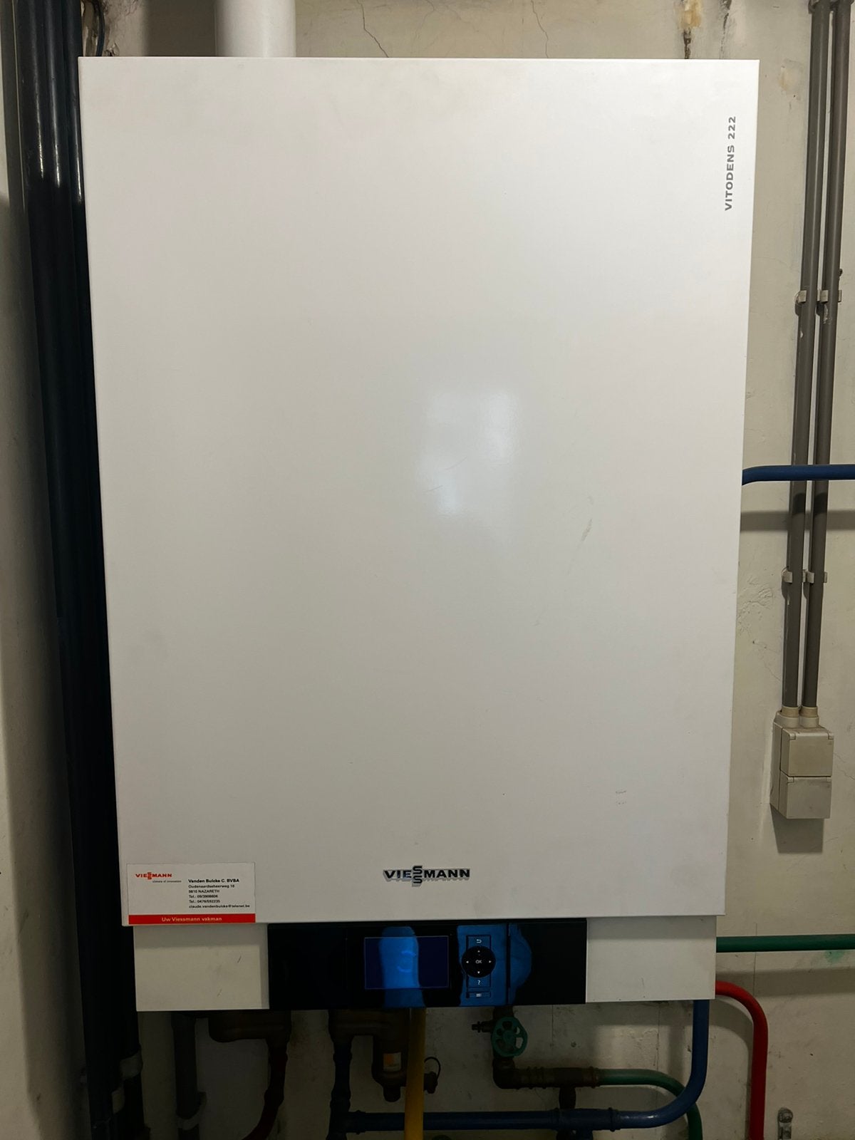 Viessmann Vitodens 222-W condensatieketel op gas, Enlèvement, Comme neuf