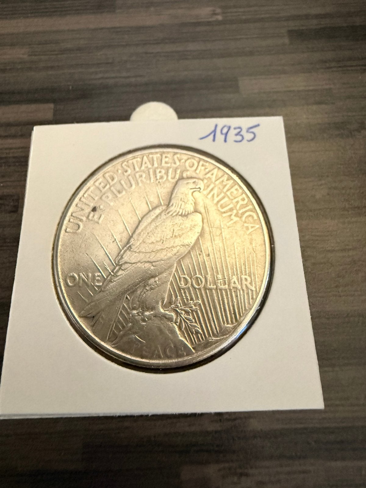 Peace dollar 1935, Postzegels en Munten, Verzenden, Noord-Amerika, Losse munt, Zilver