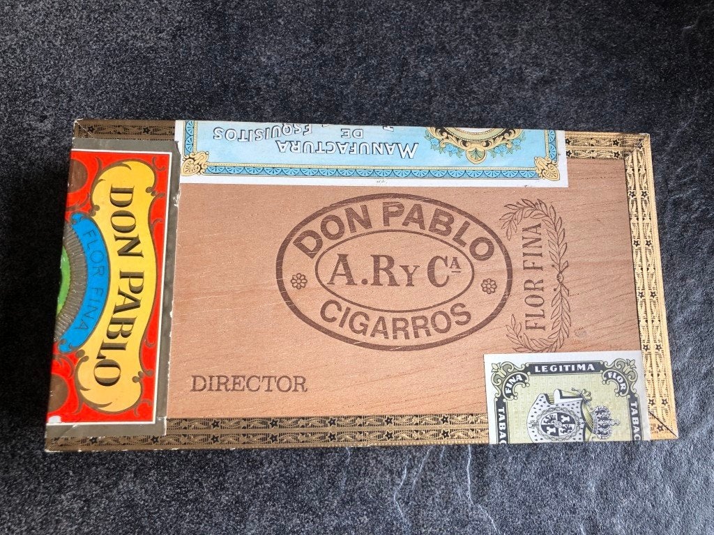 Boîte à cigares Don Pablo vide, Enlèvement ou Envoi