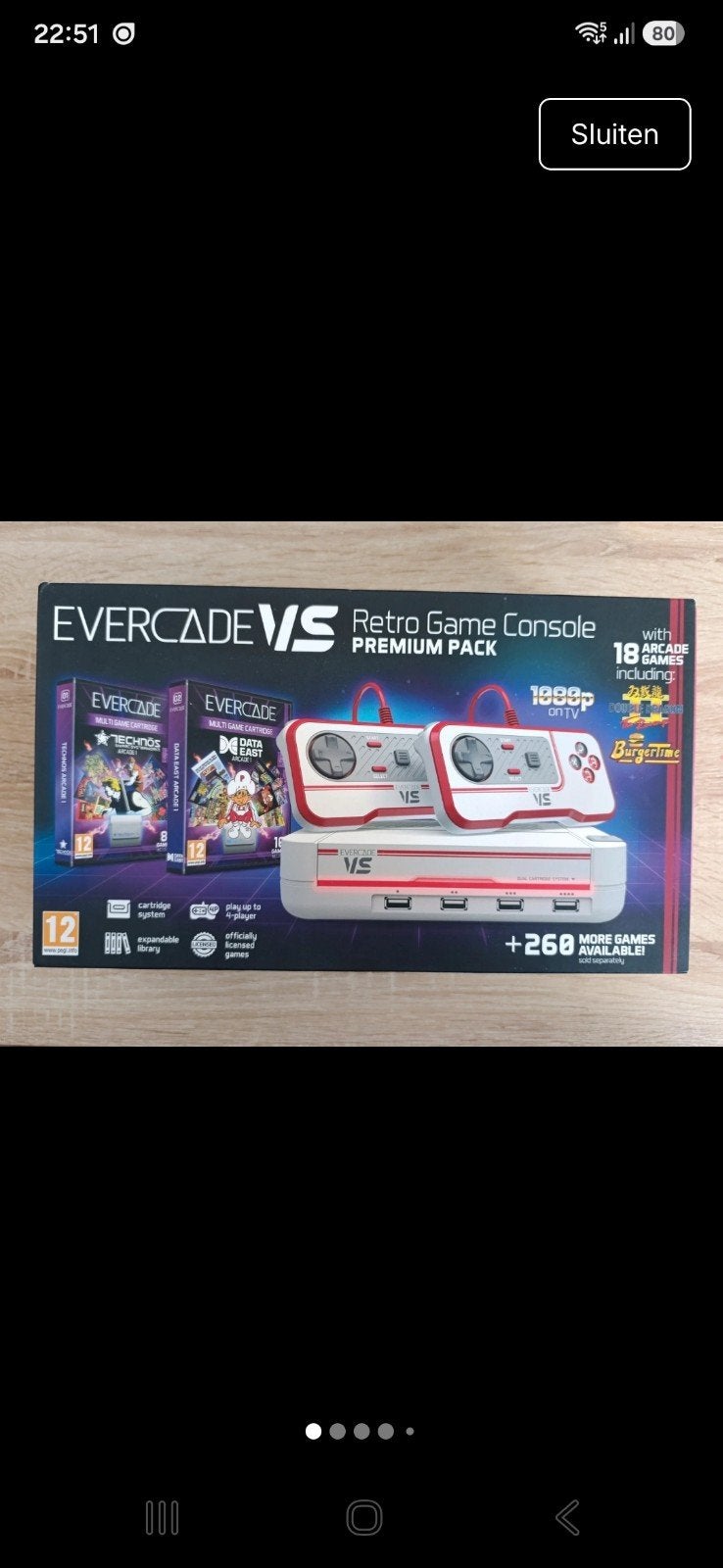 Evercade vs Premium pack, Games en Spelcomputers, Ophalen