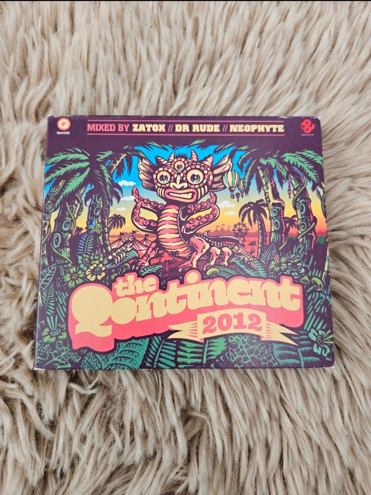 Zatox / Dr Rude / Neophyte – The Qontinent 2012, CD & DVD, Enlèvement ou Envoi, Hardcore