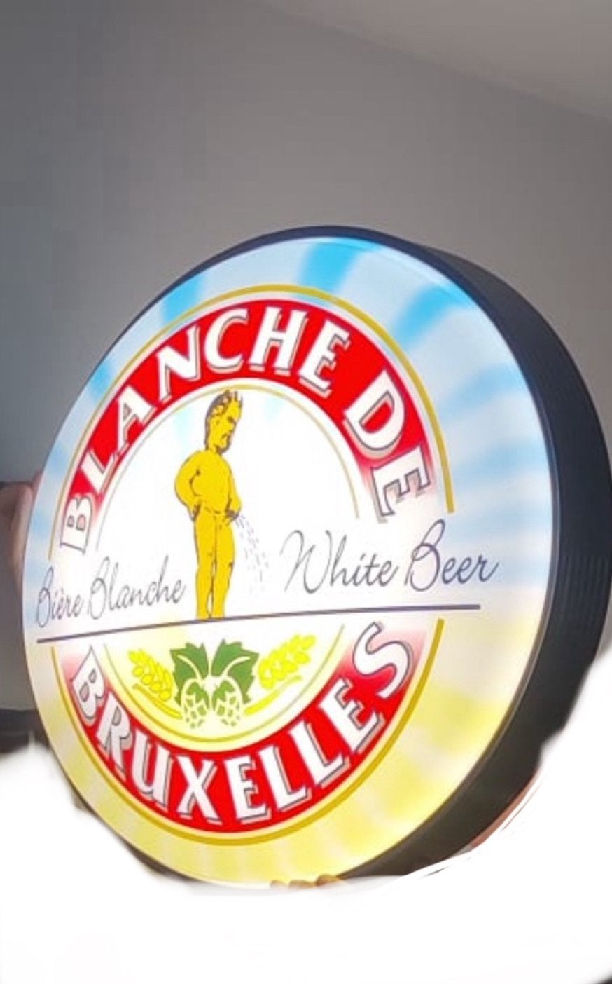 Blanche de bruxelles  grote lichtreclame, Verzamelen, Ophalen
