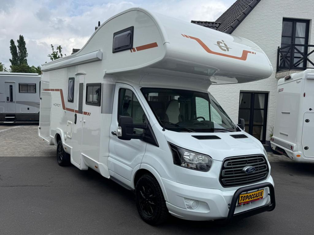 Ford Transit CI Horon 90 M, Caravans en Kamperen, Mobilhomes, Bedrijf, tot en met 4, Alkoof, Overige merken, Ford, 7 tot 8 meter