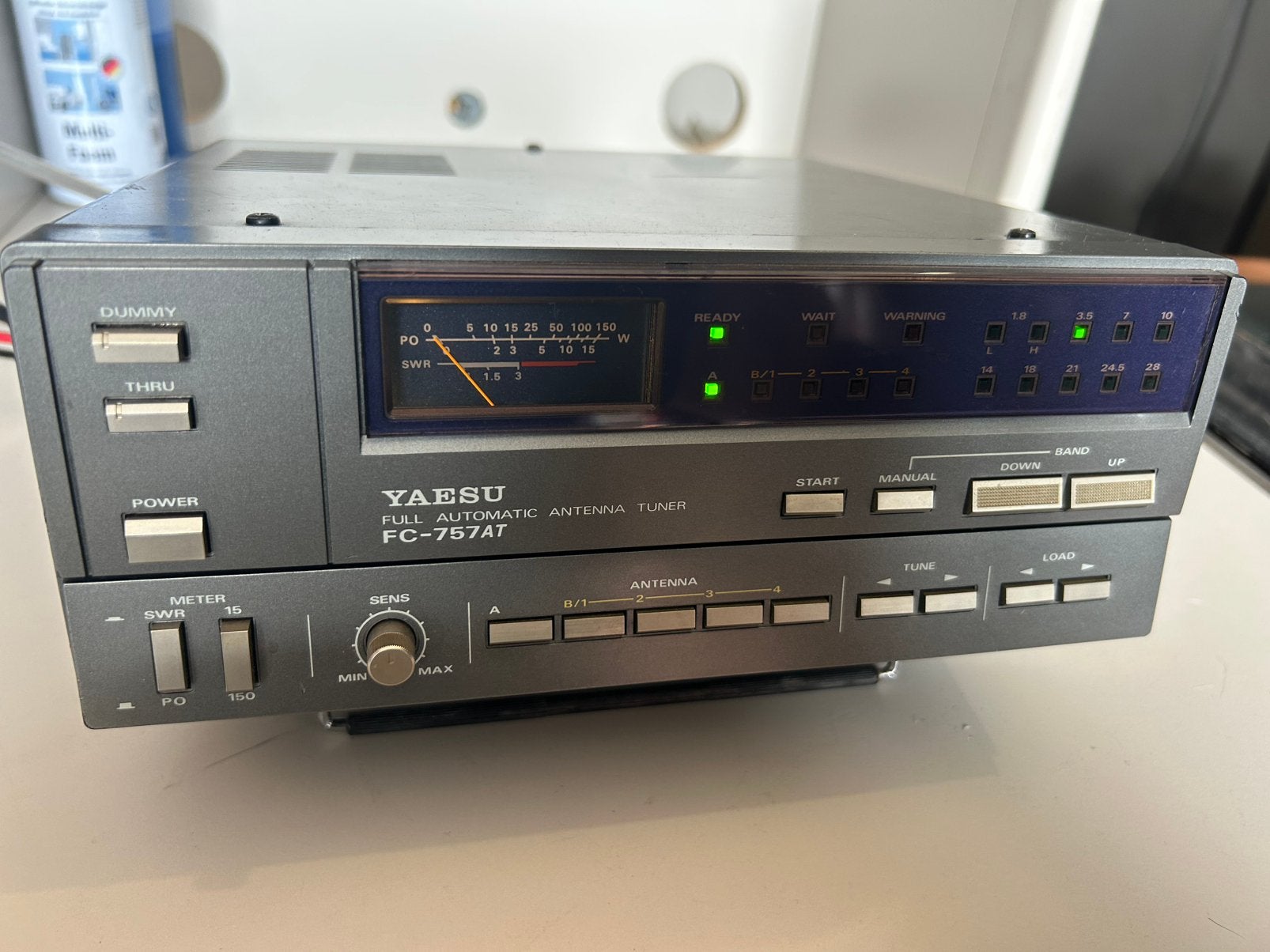 Yaesu FC-757AT perfect werkend !!, Ophalen of Verzenden, Gebruikt, Zender en Ontvanger