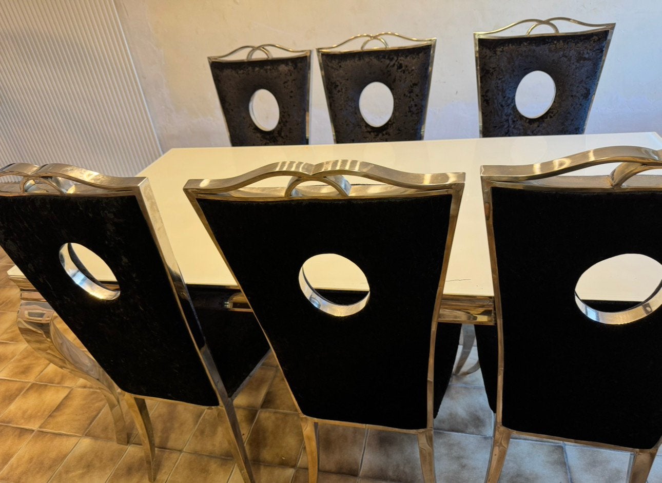Eetafels stoelen tv meubels salontafel complete, Ophalen of Verzenden, Zo goed als nieuw