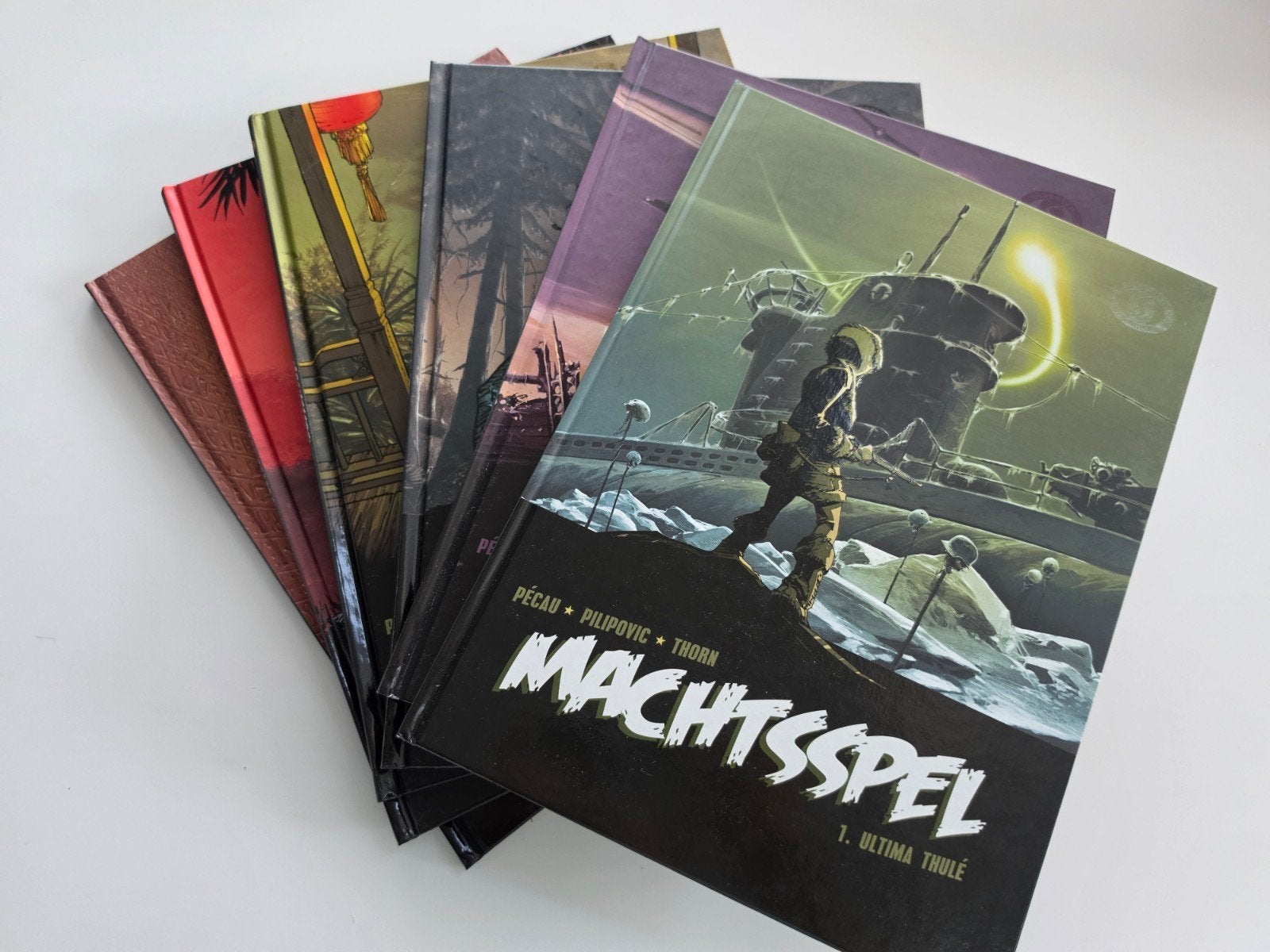 Machtsspel 1 t/m 6 – complete reeks – alle eerste druk – per, Boeken, Stripverhalen, Ophalen