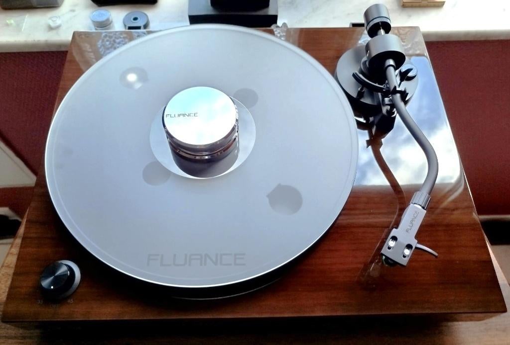Fluance RT81+ Elite draaitafel in uitstekende staat., Ophalen of Verzenden, Zo goed als nieuw, Platenspeler, Automatisch
