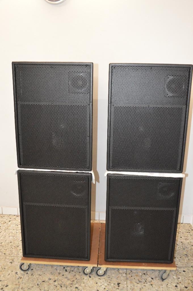 4 BOXEN VAN HET MERK DEVINE 4 X 220 WATT, Audio, Tv en Foto, Luidsprekerboxen, Overige typen, Nieuw, 120 watt of meer, Ophalen