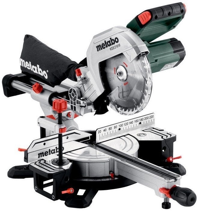 Metabo afkortzaag, Doe-het-zelf en Bouw, Gereedschap | Zaagmachines, Ophalen, Afkortzaag