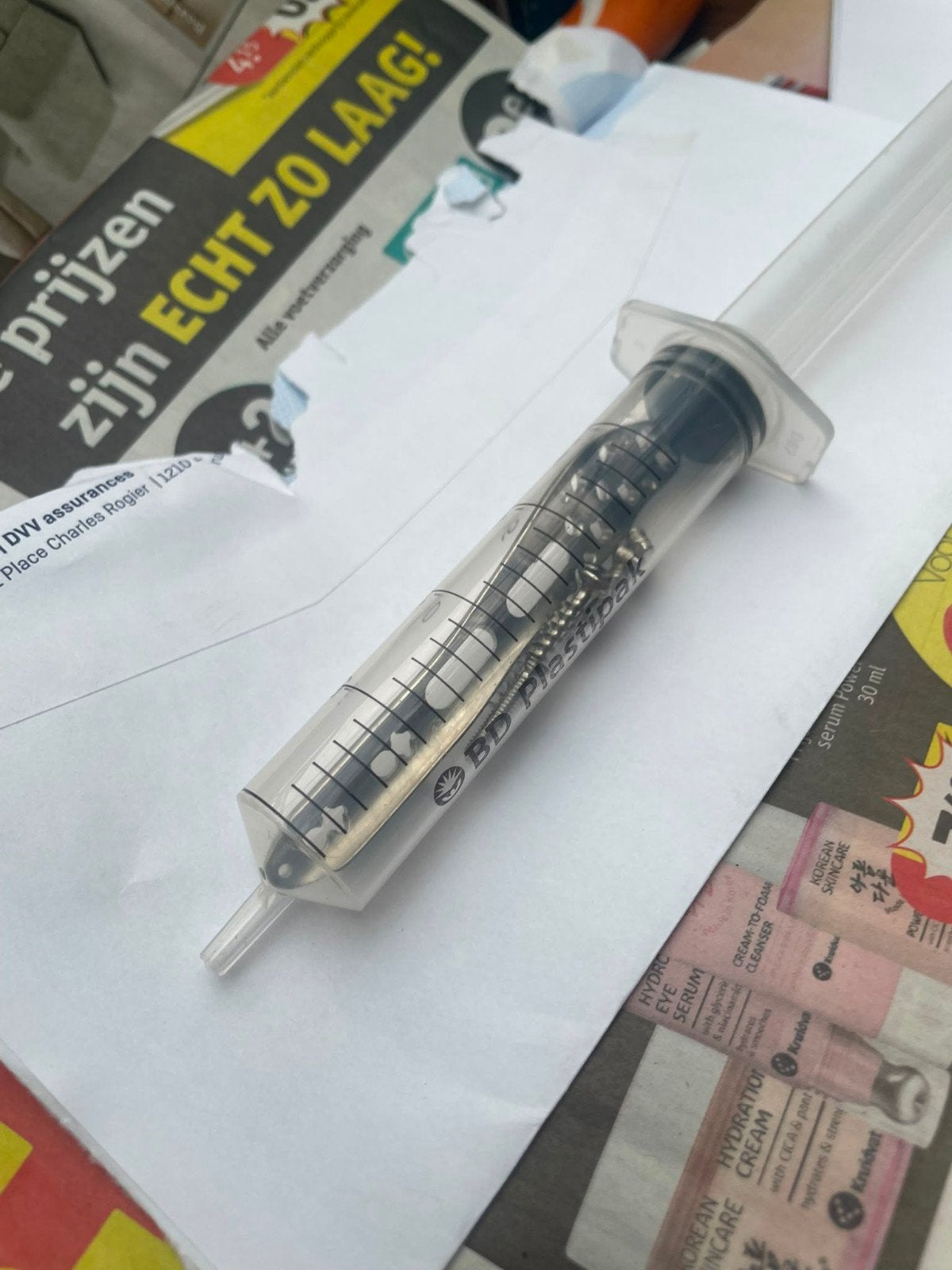 Echt zuiver chirurgisch titanium, Antiek en Kunst, Ophalen