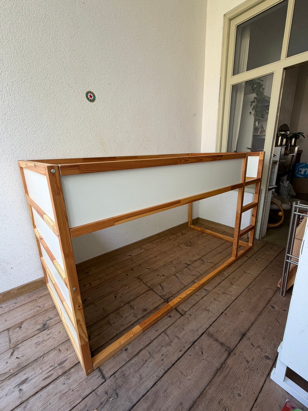 Kinderbed Ikea (KURA) - 90x200cm, Enlèvement, Comme neuf, Lit mezzanine