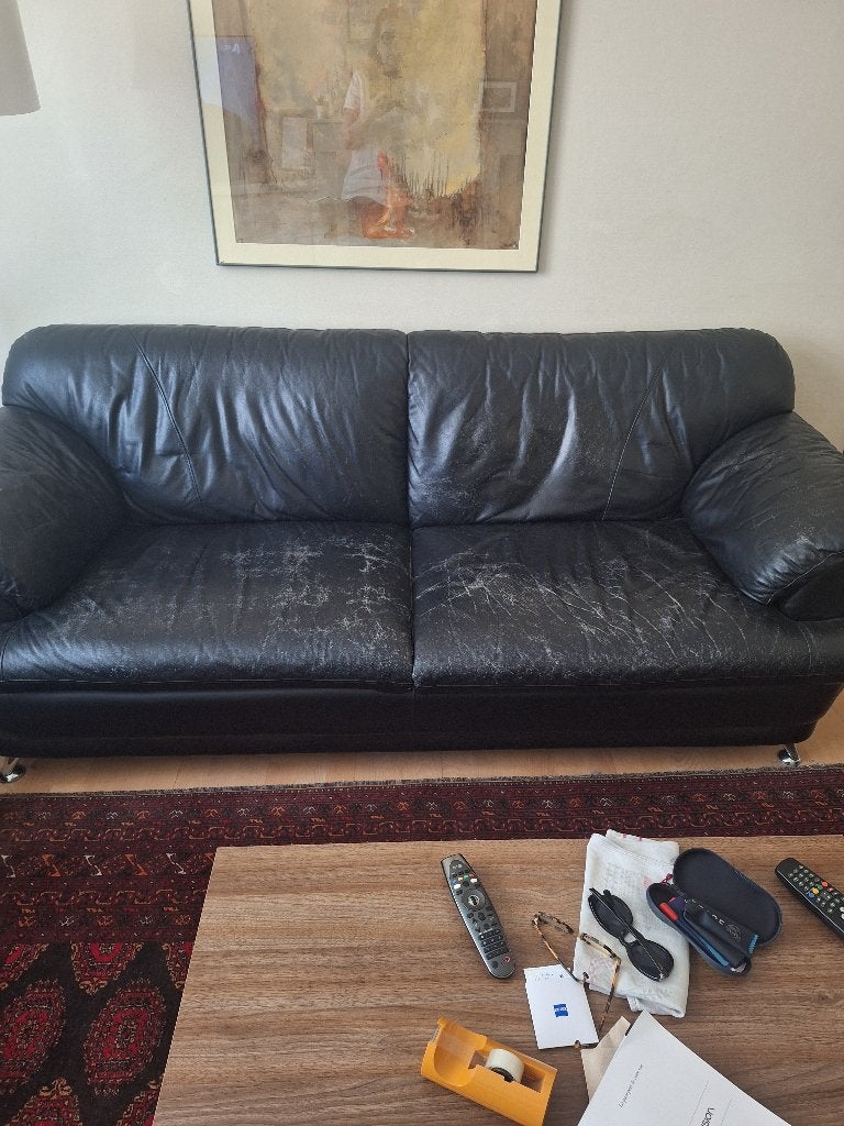 2 banken voor 3 personen., Huis en Inrichting, Zetels | Zetels, Ophalen, Kunststof, Gebruikt, Driepersoons