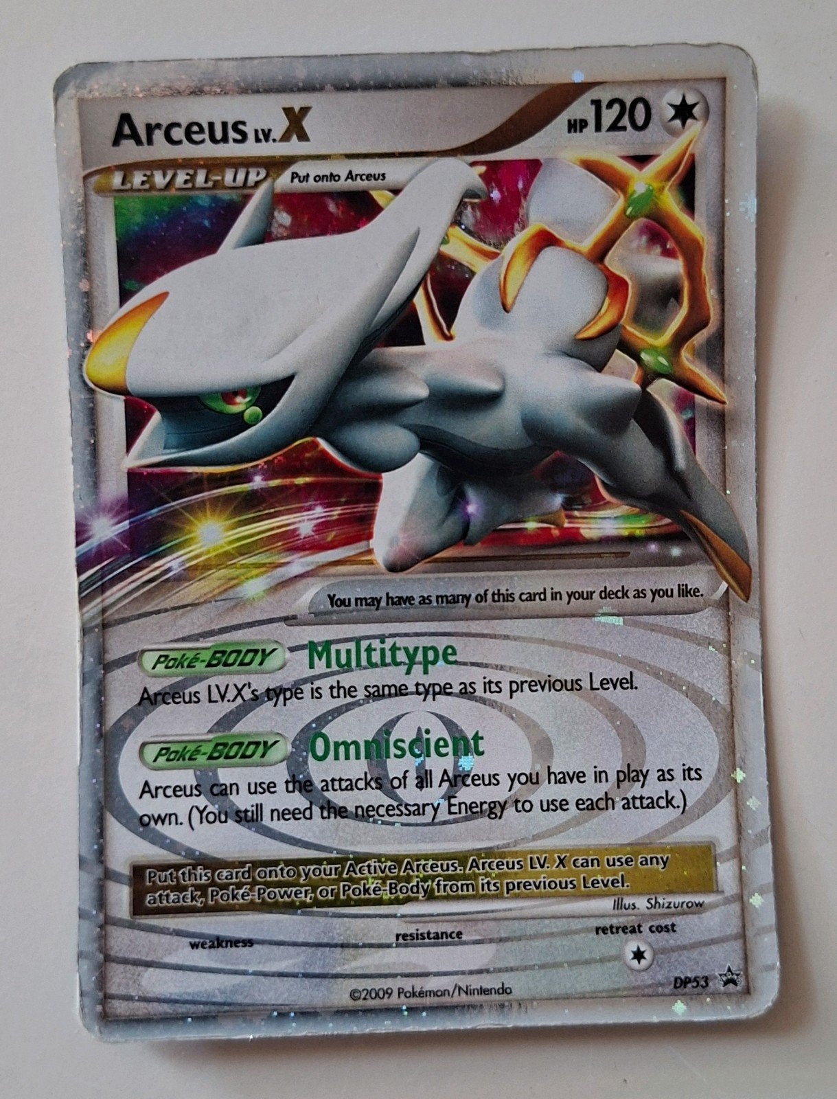 Arceus Lv x #DP53 Promo., Ophalen of Verzenden