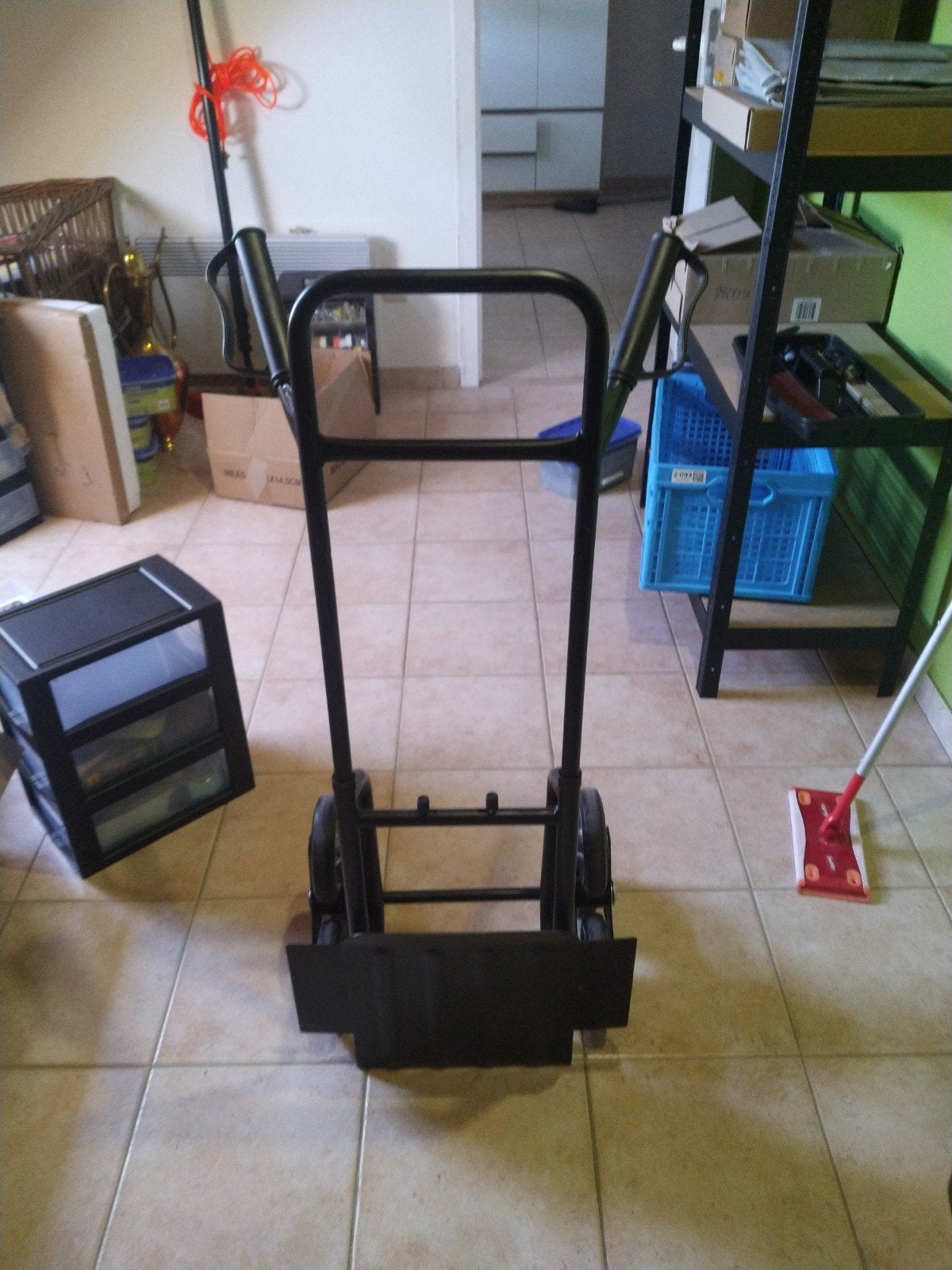Trapsteekwagen 120-80 kg, Doe-het-zelf en Bouw, 80 tot 100 liter, Ophalen, Zo goed als nieuw, Steekwagen