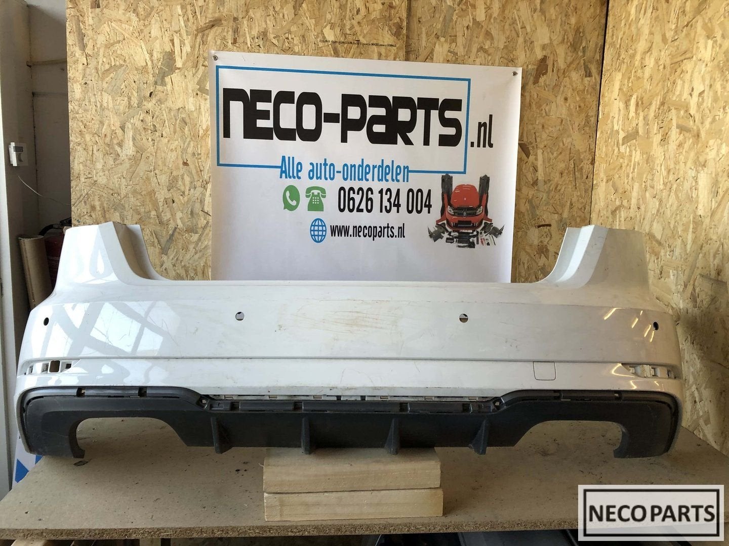 A3 8V 8V3 S3 S LINE bumper achterbumper S3, Gebruikt, -, -, Achter