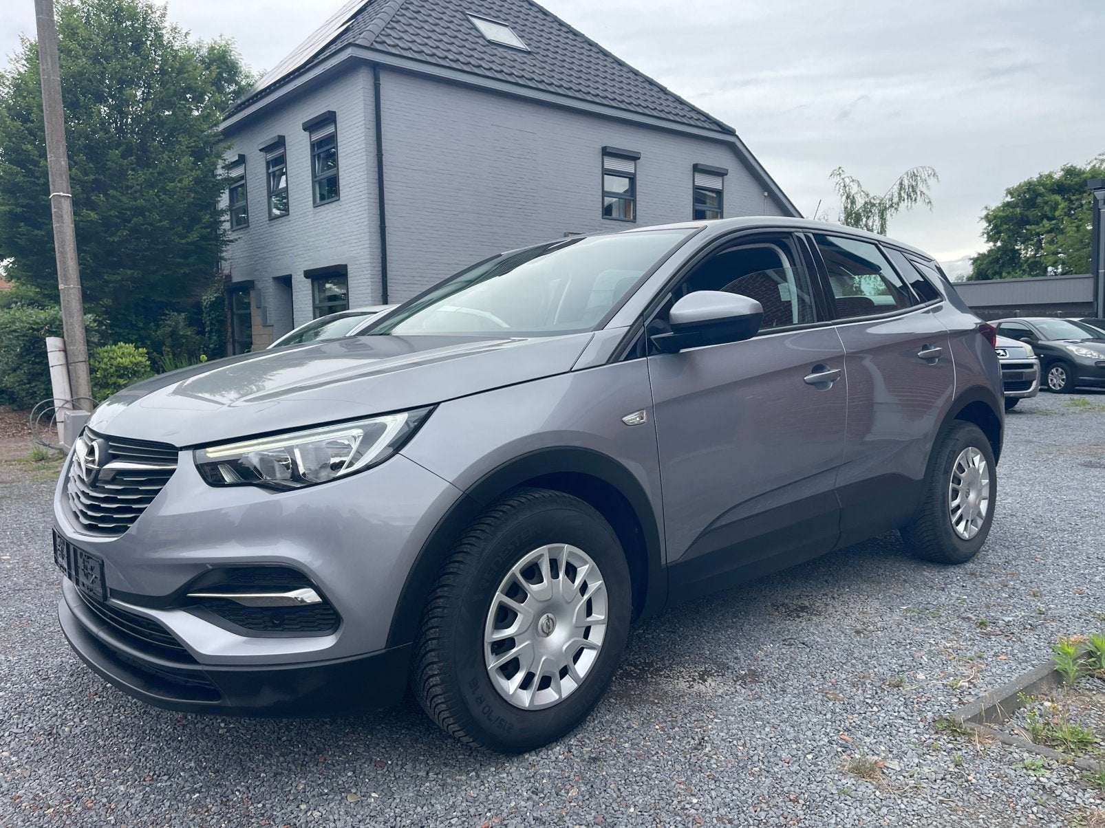 Opel Grandland X 1.2 Turbo ECOTEC,Airco,Sensoren,50.000km.!!, Autos, Argent ou Gris, Achat, https://public.car-pass.be/vhr/79ae95c3-4fac-40d8-baa4-9e9893358af6