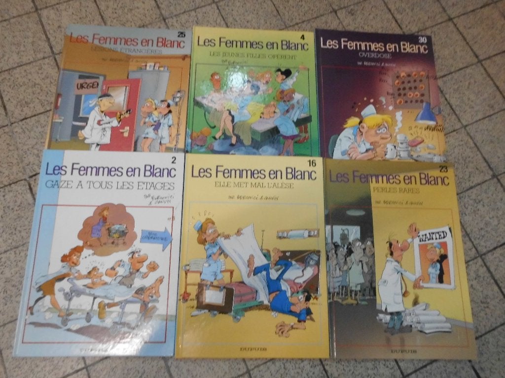 lot 6 bd collection " les femmes en blanc " EO et autres, Livres, Enlèvement ou Envoi