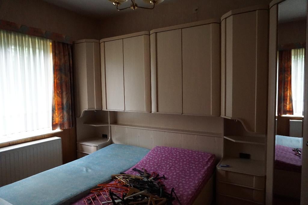 Slaapkamer met hoekkast - Gratis, Huis en Inrichting, Ophalen, Tweepersoons, Bonne question...