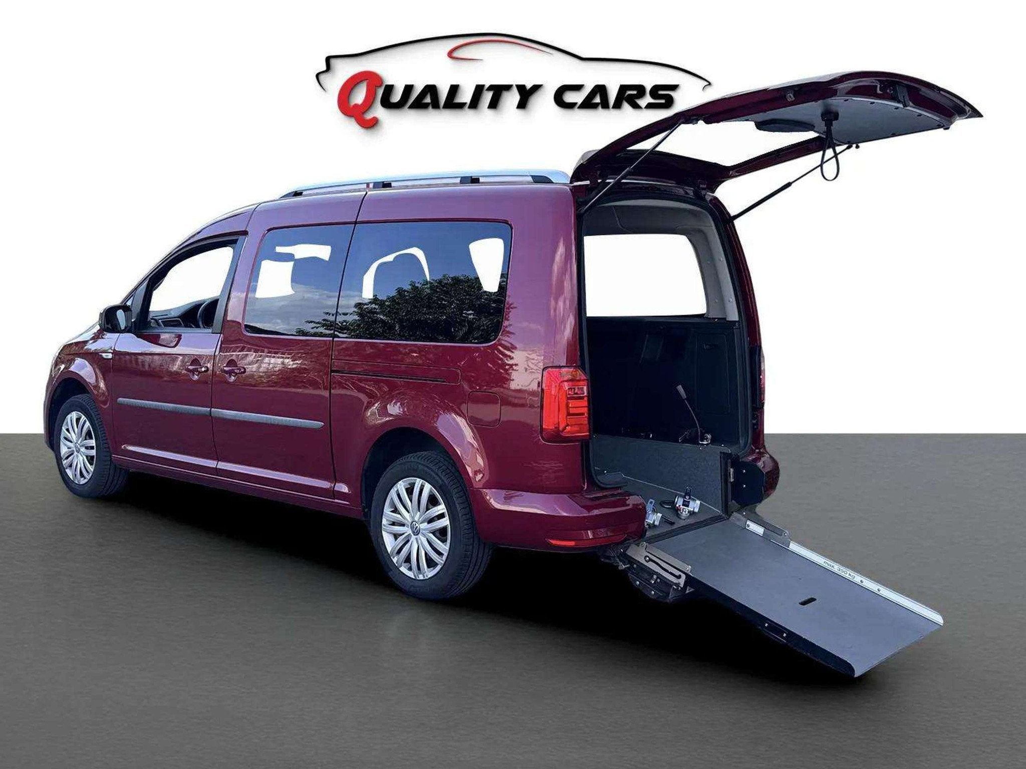 Volkswagen Caddy 1.4 TSI | 80.000 KM | Rolstoelwagen | PMR |, Autos, Rouge, Autres modèles, Achat, Entreprise