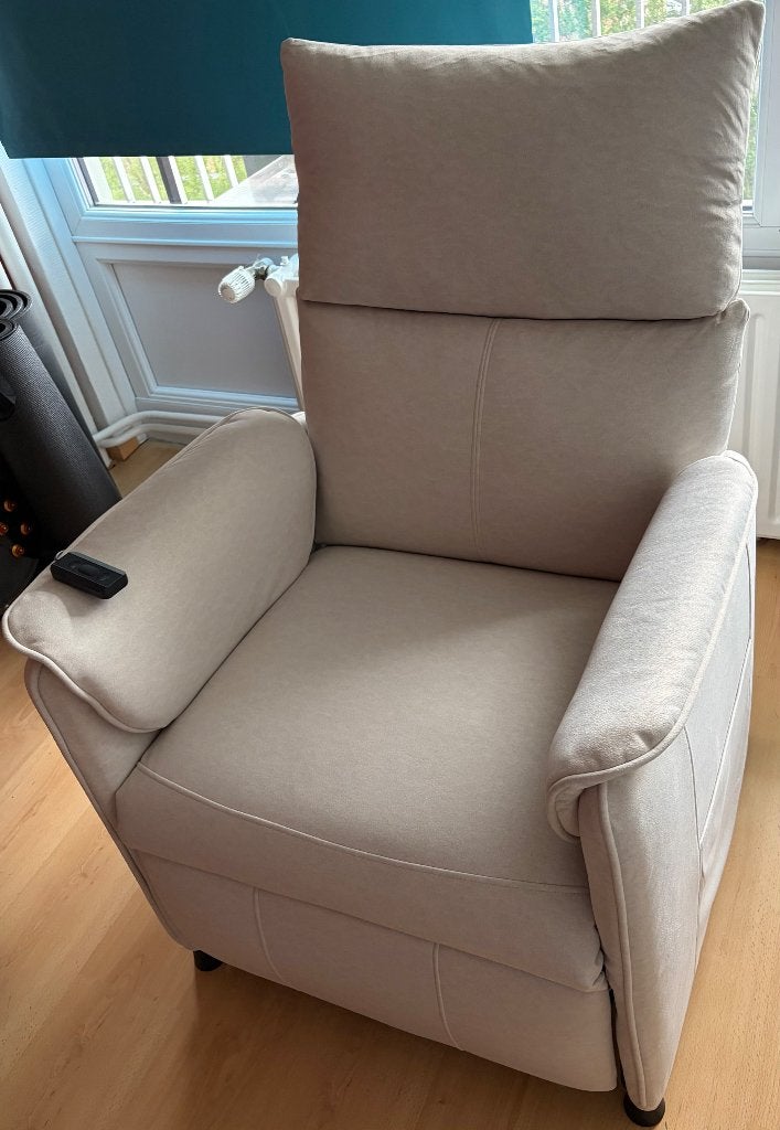 Fauteuil relax électrique, Huis en Inrichting, Fauteuils, Zo goed als nieuw, 75 tot 100 cm, Ophalen