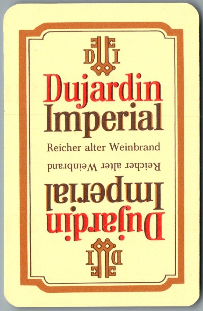 speelkaart - LK15380 - Dujardin Imperial, Verzamelen, Verzenden, Zo goed als nieuw, Speelkaart(en)
