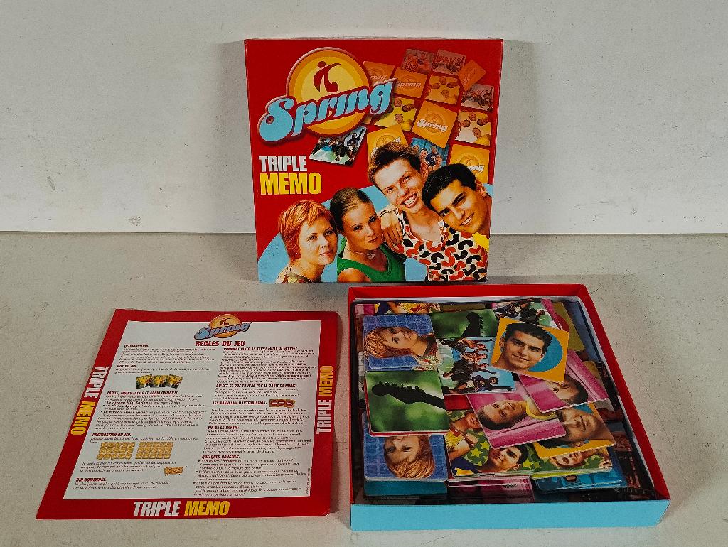 Spring Triple Memo spel van Studio 100, Ophalen of Verzenden, Gebruikt