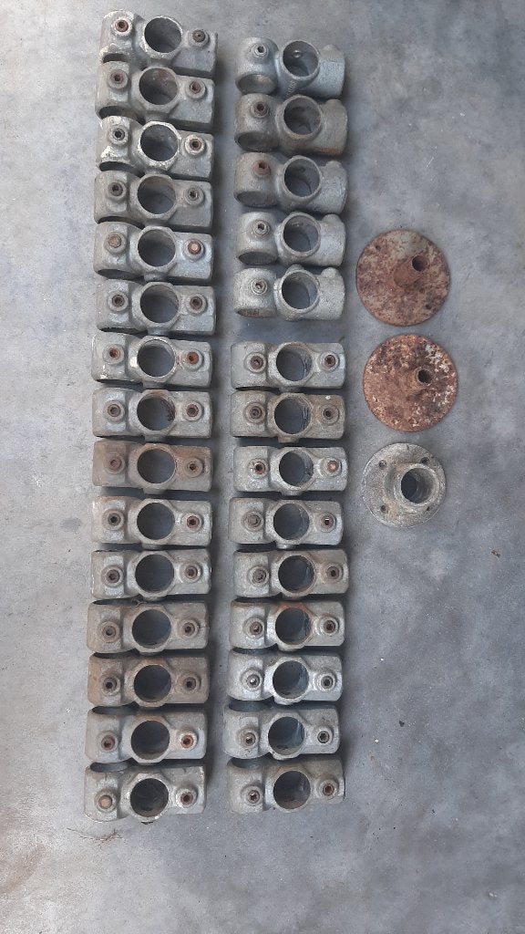 Stelling metaal, Ophalen, Gebruikt, Gevelsteiger, 2 tot 5 meter