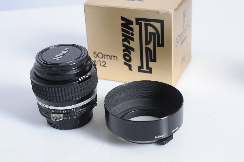 Nikkor lenzen, Enlèvement ou Envoi, Lentille standard, Nikon, Utilisé