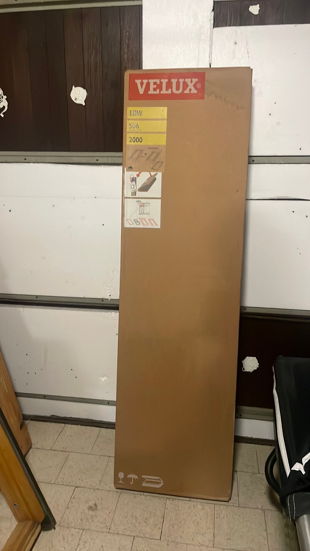 Velux dakraam onderdelen (niet opengeweest) EDW S06 2000, Enlèvement, Comme neuf, Lucarne