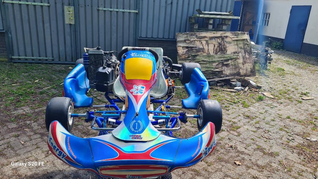 Te koop  energy kart met Rotax max senior, Sport en Fitness, Karting, Zo goed als nieuw, Kart, Ophalen