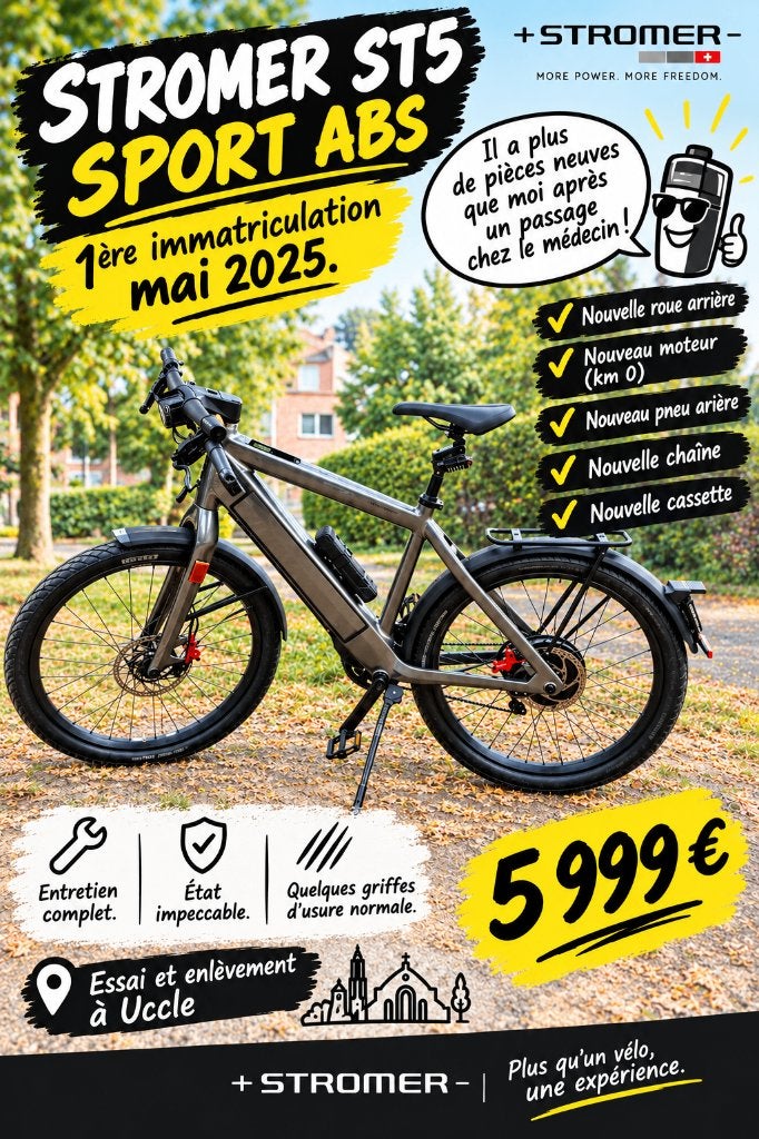 Stromer ST5, Fietsen en Brommers, Ophalen, Zo goed als nieuw, Stromer
