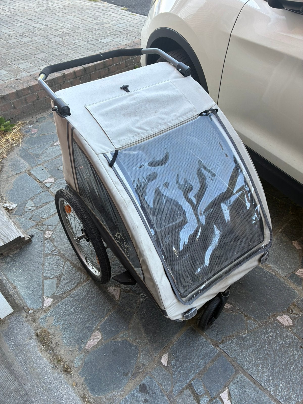 Fietskar vantly, Fietsen en Brommers, Ophalen, Gebruikt, Kinderkar, 20 tot 40 kg