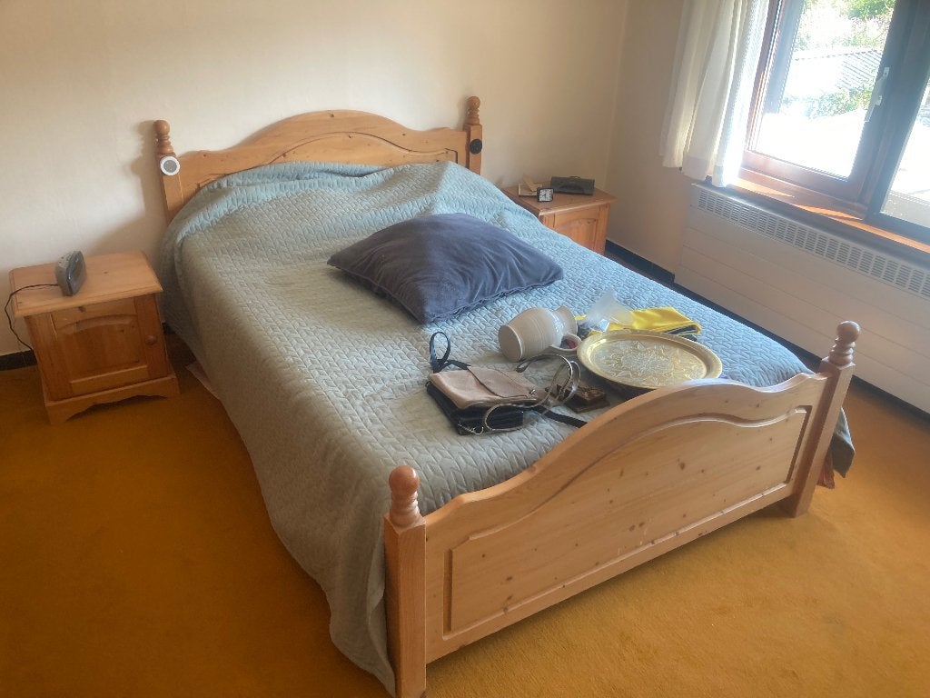 Slaapkamer, Huis en Inrichting, Ophalen, Gebruikt, Tweepersoons, Grenen slaapkamer